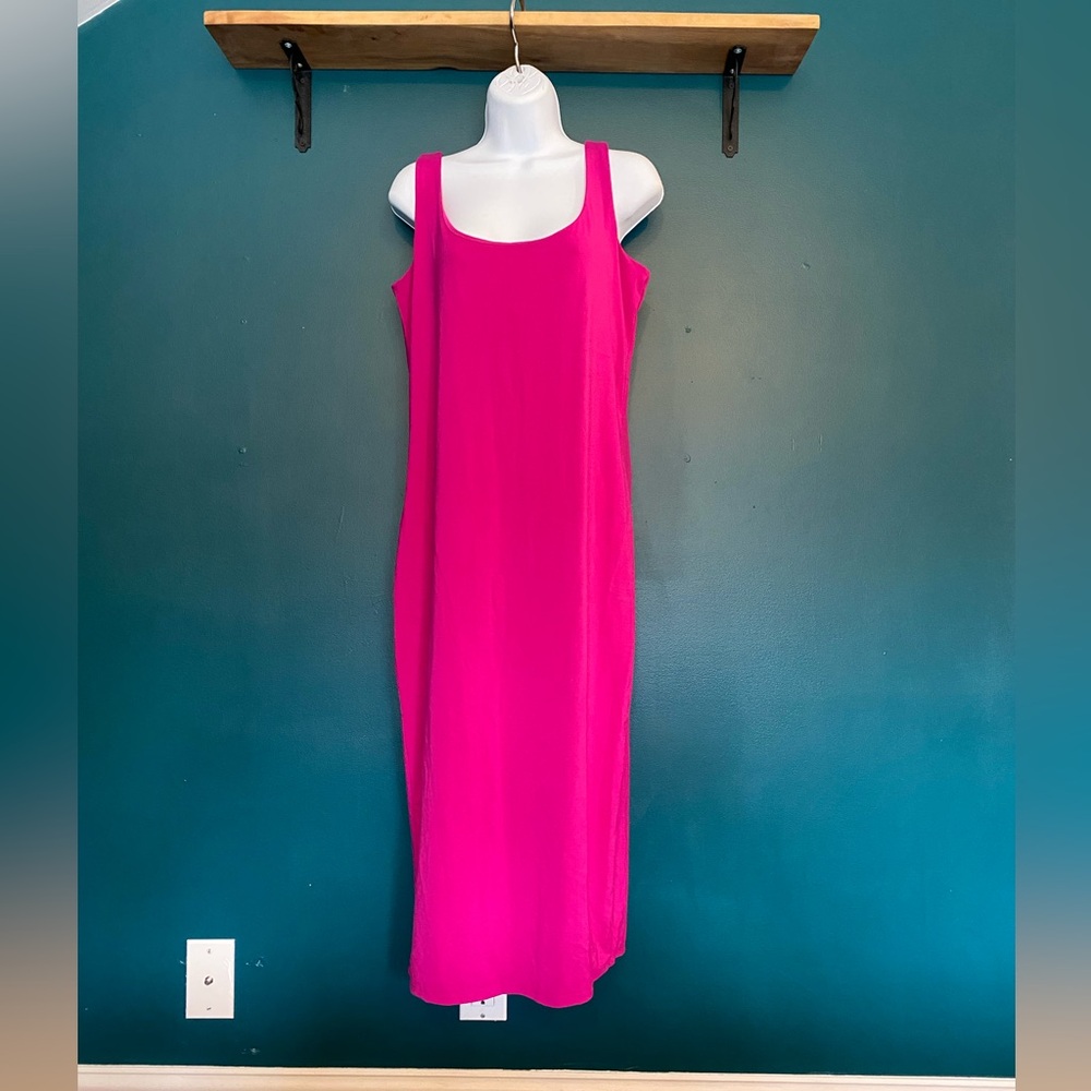 EUC Like New Unworn Hatch The Body Tank Bodycon Bright Pink Dress